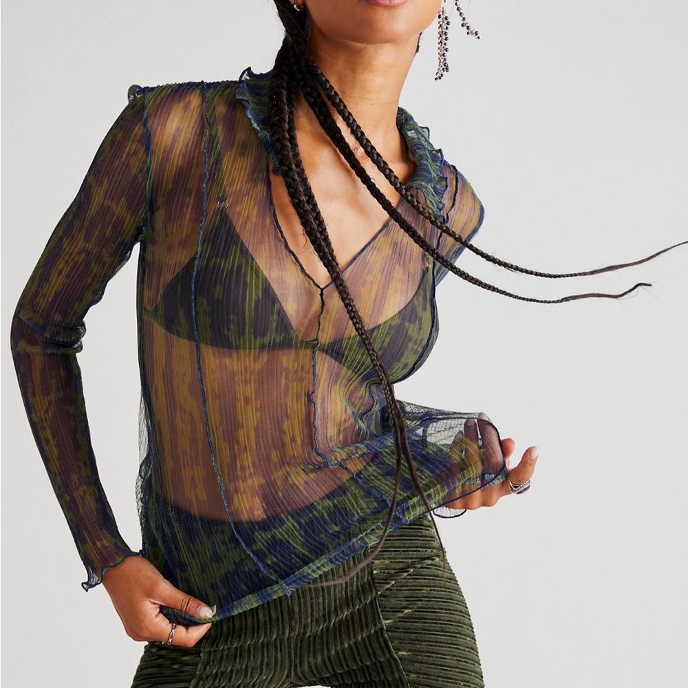 Free People Rebel Rose Longsleeve